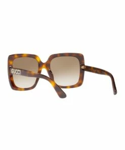 GUCCI Brown Rectangle Sunglasses GC001176 440247 -RAY-BAN Online Store 661707910 6 720x928