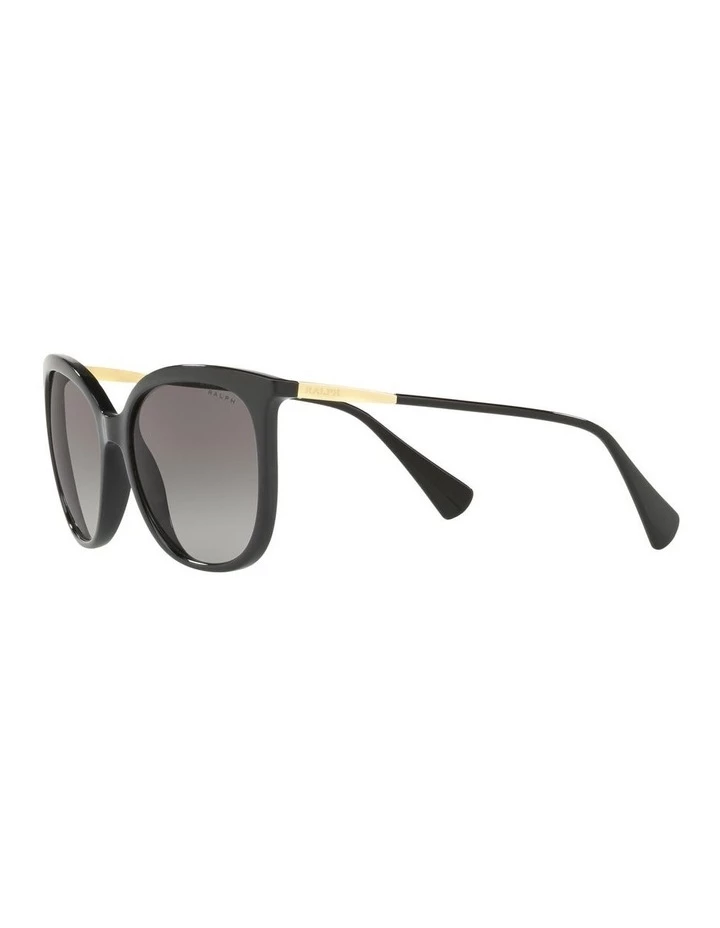 Ralph Lauren Grey Cat Eye Sunglasses RA5248 440013 3 Ralph Lauren Grey Cat Eye Sunglasses RA5248 440013 - Image 3