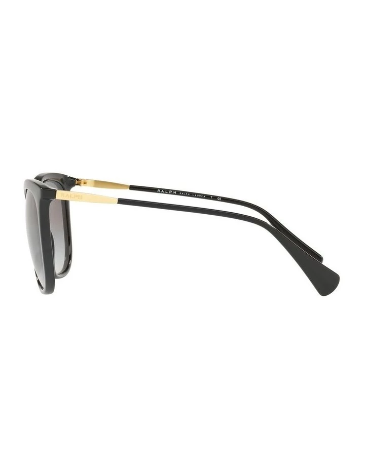 Ralph Lauren Grey Cat Eye Sunglasses RA5248 440013 4 Ralph Lauren Grey Cat Eye Sunglasses RA5248 440013 - Image 4