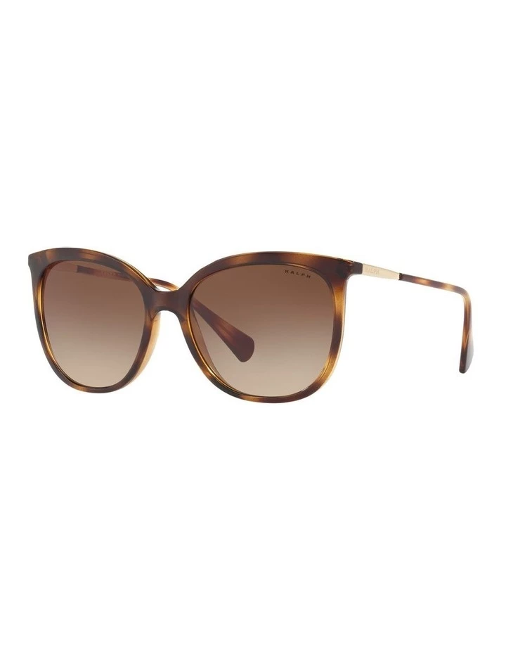 Ralph Lauren Brown Cat Eye Sunglasses RA5248 439823 1 Ralph Lauren Brown Cat Eye Sunglasses RA5248 439823