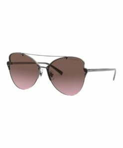 Tiffany & Co. Purple Rimless Butterfly Sunglasses TF3063 439324