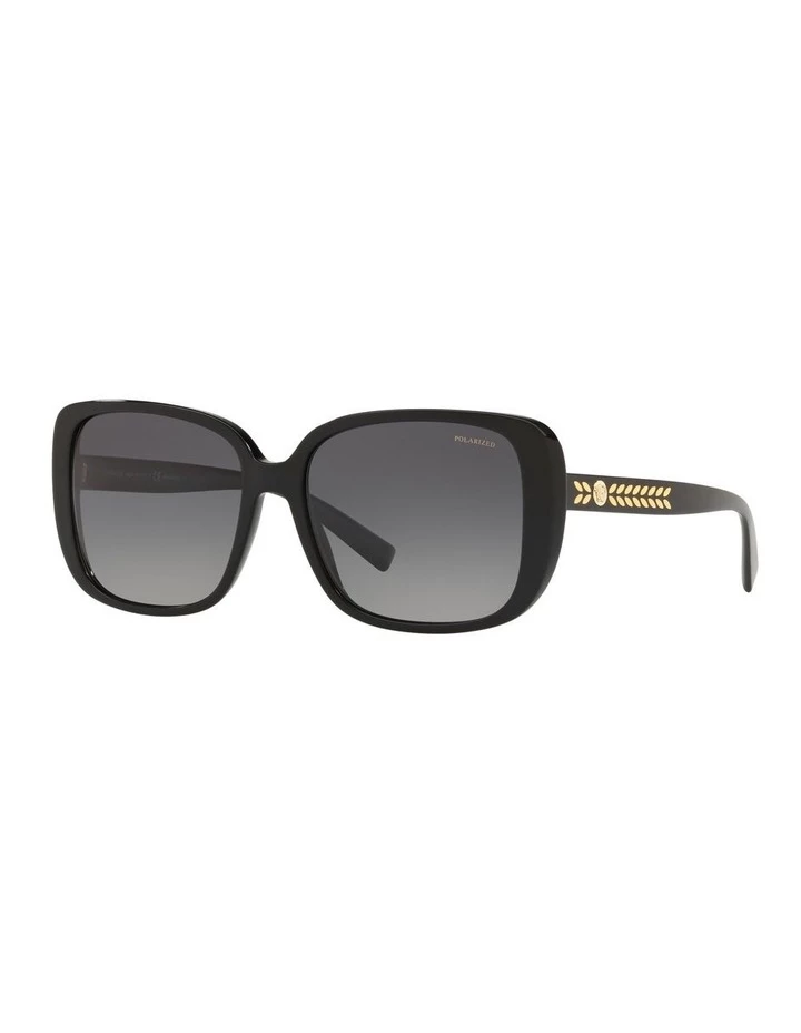 Versace Grey Rectangle Sunglasses VE4357 439342 1 Versace Grey Rectangle Sunglasses VE4357 439342