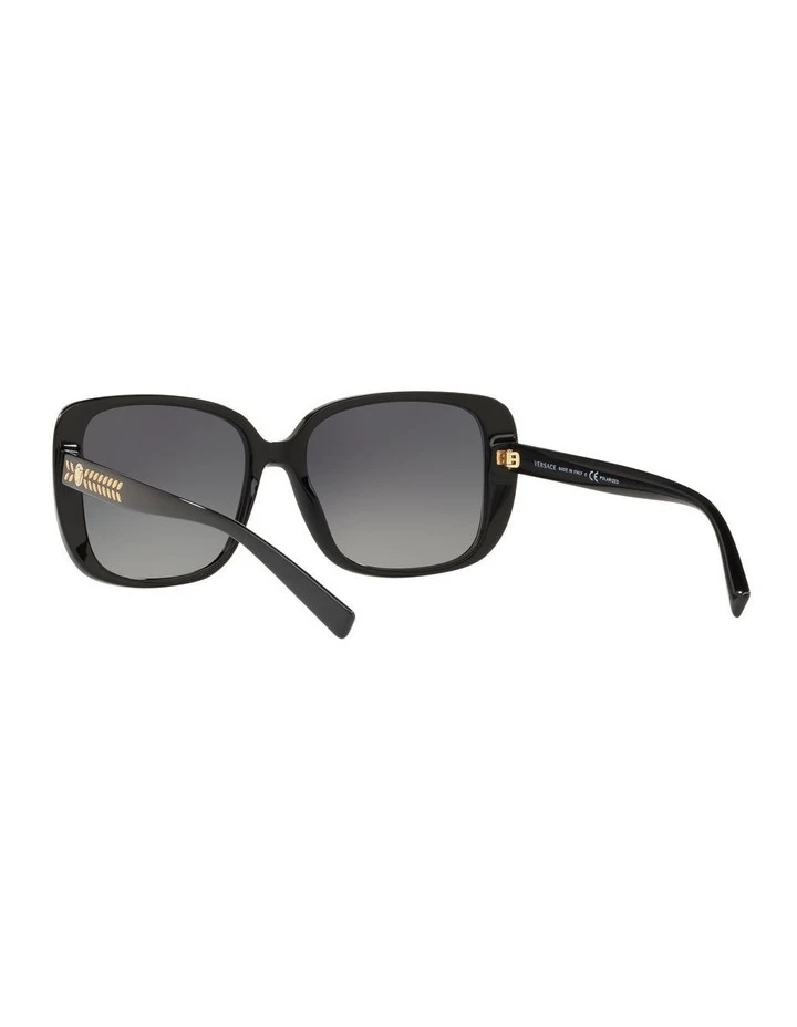 Versace Grey Rectangle Sunglasses VE4357 439342 6 Versace Grey Rectangle Sunglasses VE4357 439342 - Image 6
