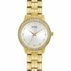 Guess Chelsea Gold Stainless Steel Analog Watch W1209L2