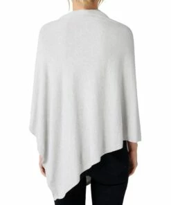 Forever New Chloe Button Light Grey Poncho -RAY-BAN Online Store 680063320 680132890 3 720x928