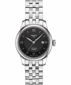 Tissot Le Locle Automatic Lady Black Stainless Steel Watch T006.207.11.058.00