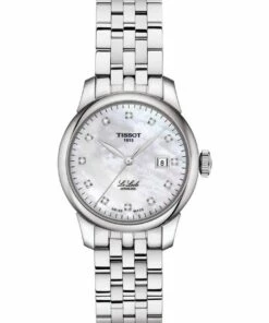 Tissot Le Locle Automatic Lady White Stainless Steel Watch T006.207.11.116.00