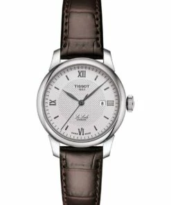 Tissot Le Locle Automatic Lady Silver Leather Watch T006.207.16.038.00