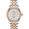 Tissot Le Locle Automatic Lady Grey/Rose Gold Stainless Steel Watch T006.207.22.036.00
