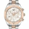 Tissot PR 100 Sport Chic Chronograph Grey/Rose Gold Stainless Steel Watch T101.917.22.116.00