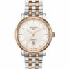 Tissot Carson Premium Automatic Lady Grey/Rose Gold Stainless Steel Watch T122.207.22.031.01