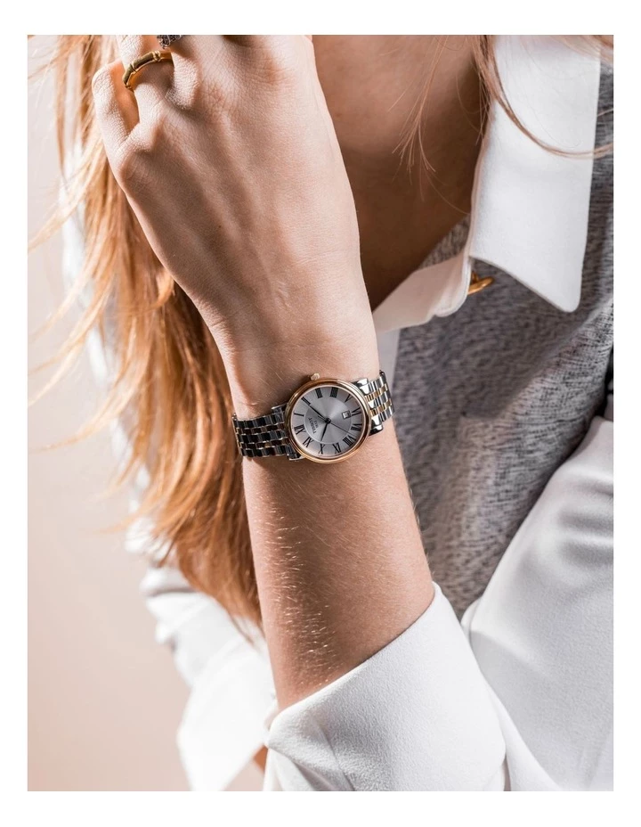 Tissot Carson Premium Lady Yellow Gold Stainless Steel Quartz Watch T122.210.22.033.00 2 Tissot Carson Premium Lady Yellow Gold Stainless Steel Quartz Watch T122.210.22.033.00 - Image 2