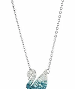 Swarovski Iconic Swan Pendant - Multi-Colored - Rhodium Plated -RAY-BAN Online Store 699649390 3 720x928
