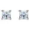 Swarovski Attract Pierced Rhodium Stud Earrings