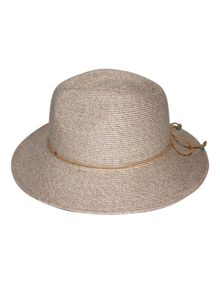 Rigon Avoca Oatmeal Fedora Hat BD435 2 Rigon Avoca Oatmeal Fedora Hat BD435 - Image 2