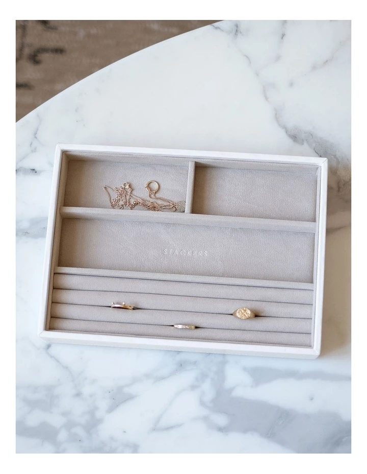Stackers Classic Bracelets Layer White Jewellery Box 4 Stackers Classic Bracelets Layer White Jewellery Box - Image 4
