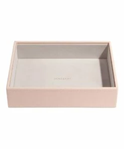 Stackers Classic Deep Chunky Layer Blush Jewellery Box