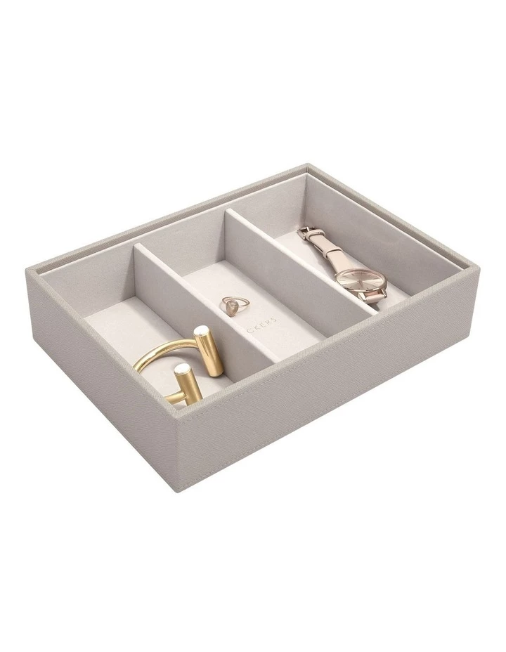 Stackers Classic Deep Watch Accessories Layer Taupe Jewellery Box 3 Stackers Classic Deep Watch Accessories Layer Taupe Jewellery Box - Image 3