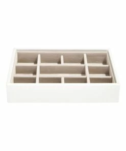 Stackers Mini Small Trinkets Layer White Jewellery Box