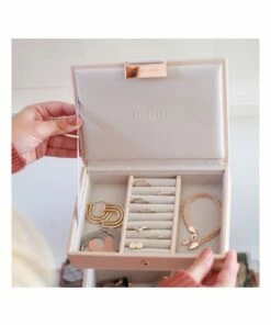 Stackers Mini Lid Blush Jewellery Box -RAY-BAN Online Store 699689260 4 720x928