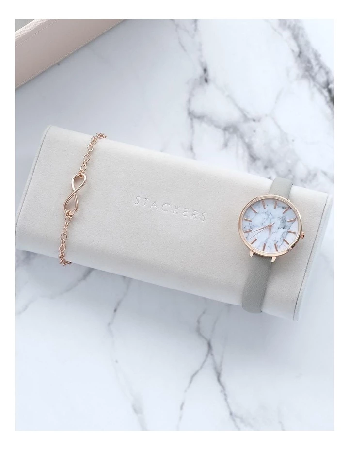 Stackers Watch Bracelet Pad Grey Jewellery Box 4 Stackers Watch Bracelet Pad Grey Jewellery Box - Image 4