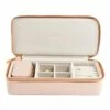 Stackers Large Travel Case Blush Jewellery Box