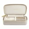 Stackers Medium Travel Case Taupe Jewellery Box