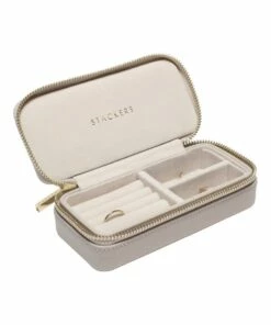 Stackers Medium Travel Case Taupe Jewellery Box -RAY-BAN Online Store 699690430 3 720x928