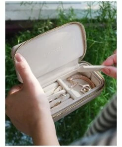 Stackers Medium Travel Case Taupe Jewellery Box -RAY-BAN Online Store 699690430 4 720x928