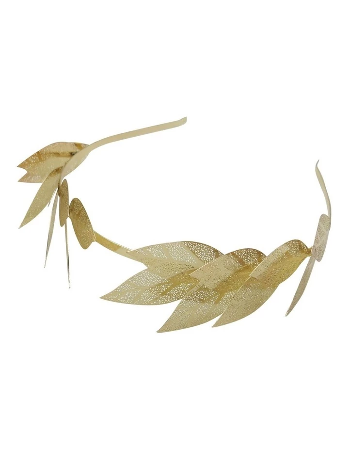 Morgan & Taylor Metal Leaf Headband 2 Morgan & Taylor Metal Leaf Headband - Image 2
