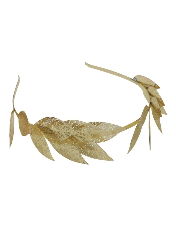 Morgan & Taylor Metal Leaf Headband 3 Morgan & Taylor Metal Leaf Headband - Image 3