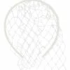 Morgan & Taylor White Veil Fascinator