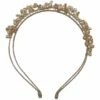 Morgan & Taylor Gold Crystal Bead Headband
