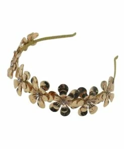 Morgan & Taylor Floral Metal Headband