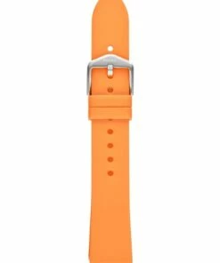 Fossil S181400 18mm Tangerine Silicone Strap