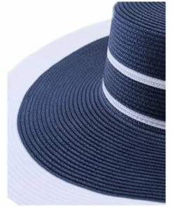 Gregory Ladner Two-Tone Boater Navy/ White Racewear Hat -RAY-BAN Online Store 715392370 3 720x928
