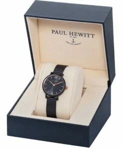 Paul Hewitt Sailor Line IP Black Stainless Steel Quartz Watch PH-SA-B-XS-BSR-45S -RAY-BAN Online Store 718329430 3 720x928