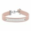 Paul Hewitt Signum Nude/Pink Leather Bracelet PH-FSC-S-N-M