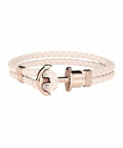 Paul Hewitt Phrep Pink Leather Bracelet PH PH L R Pr S