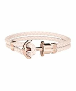 Paul Hewitt Phrep Pink Leather Bracelet PH PH L R Pr XS