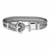 Paul Hewitt Phrep Grey Nylon Bracelet PH-PH-N-S-Gr-L