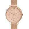Fossil Jacqueline Rose Gold Stainless Steel Analog Watch ES4628