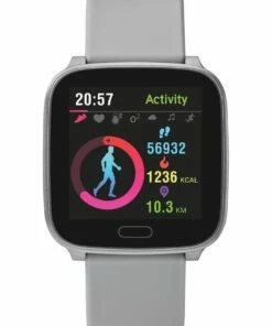 IConnect by Timex Active 37mm Silver Resin Strap Smartwatch TW5M34200