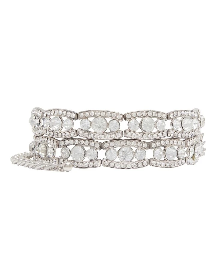 Forever New Emma Silver Multi Jewelled Belt 1 Forever New Emma Silver Multi Jewelled Belt