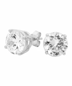 Georgini 9mm Round Silver Stud Earrings