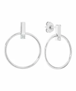 Georgini Delta Sterling Silver Earrings