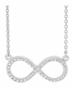 Georgini Infinite Pendant Sterling Silver Necklace