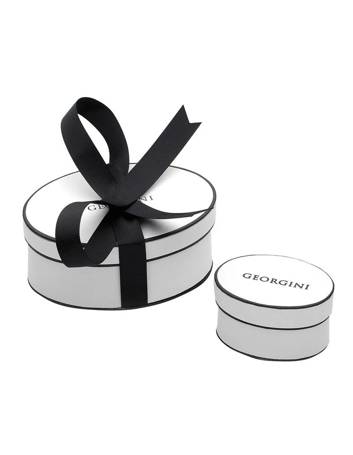 Georgini Mosaic Disc Rose Gold Pendant Sterling Silver 2 Georgini Mosaic Disc Rose Gold Pendant Sterling Silver - Image 2