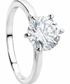 Georgini Claw 8mm Brilliant Sterling Silver Ring