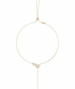 Swarovski Infinity Y Rose Gold Necklace 5 Swarovski Infinity Y Rose Gold Necklace -RAY-BAN Online Store 746410330 3 720x928